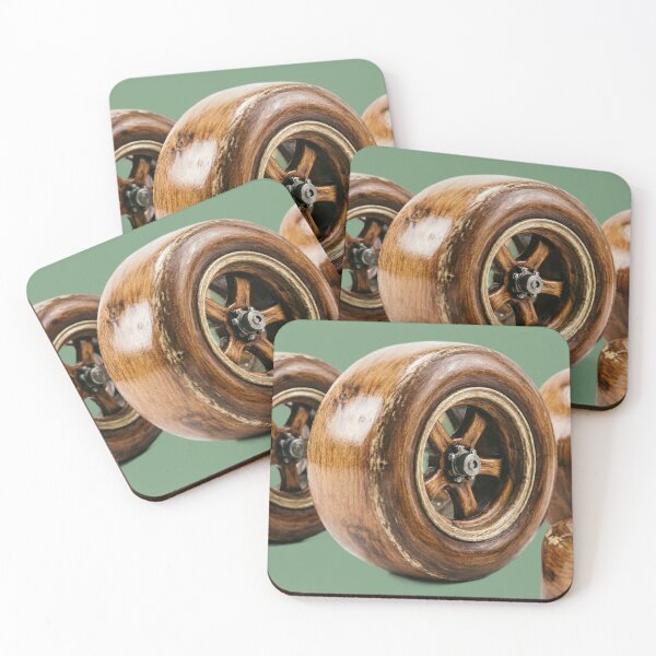 Item preview, Wooden F1 Racing Tires Sculpture designed and sold by ticzla95.