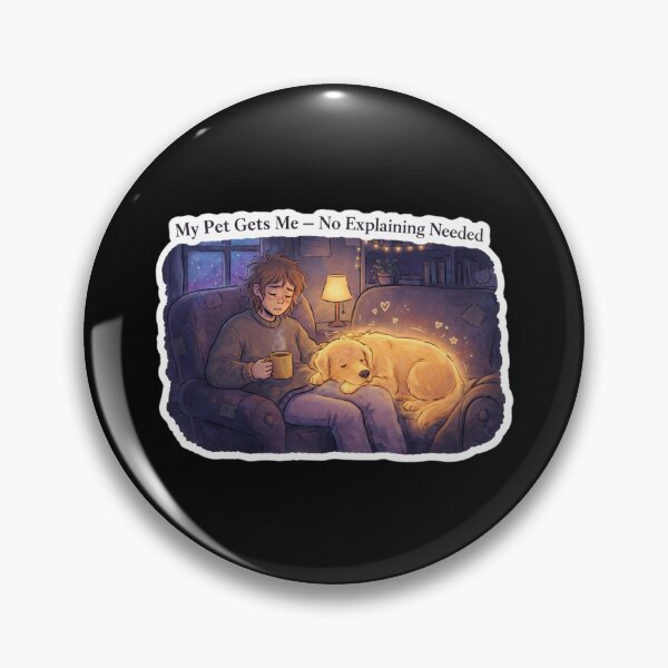 Item preview, My Pet Gets Me No Explaining Needed Shirt – Emotional Support Pet Lover Gift – Introvert Comfort Quote designed and sold by Safe Haven Pets.