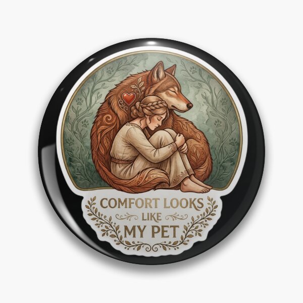Item preview, Comfort Looks Like My Pet Shirt – Emotional Support Dog Lover Gift – Mental Health Comfort Design designed and sold by Safe Haven Pets.