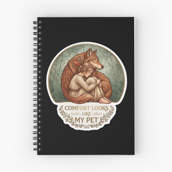 Item preview, Comfort Looks Like My Pet Shirt – Emotional Support Dog Lover Gift – Mental Health Comfort Design designed and sold by Safe Haven Pets.