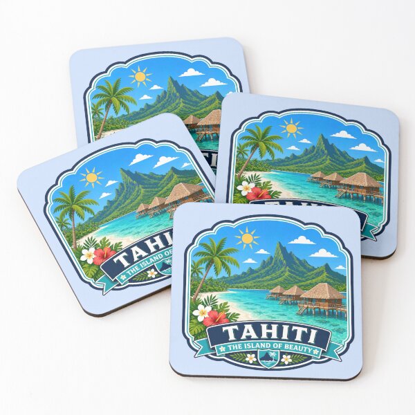 Item preview, Tahiti - The Island of Beauty  designed and sold by Myra365Art.