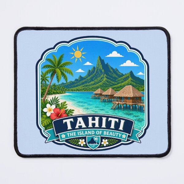 Item preview, Tahiti - The Island of Beauty designed and sold by Myra365Art.