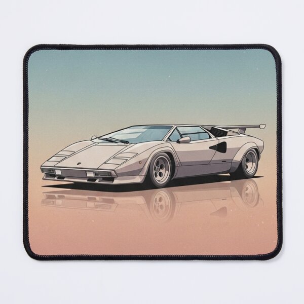 Item preview, Lamborghini Countach LP400 Vintage Supercar Retro Polaroid Art designed and sold by Motorline44.