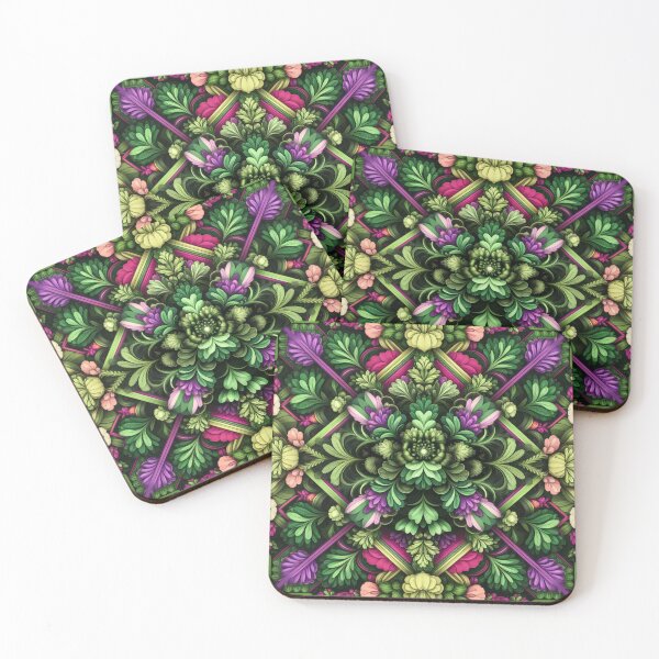 Artikelvorschau, Botanisches Mandala Blumen Symmetrie entworfen und verkauft von PixelDrift21.