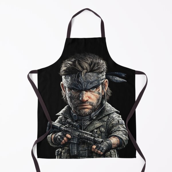 Artikelvorschau, Metal Gear Solid – Chibi-Soldat mit taktischem Gewehr entworfen und verkauft von Imprearte.