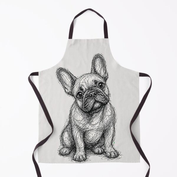 Item preview, Scribble French Bulldog Sketch Minimalist Dog designed and sold by erozzz.