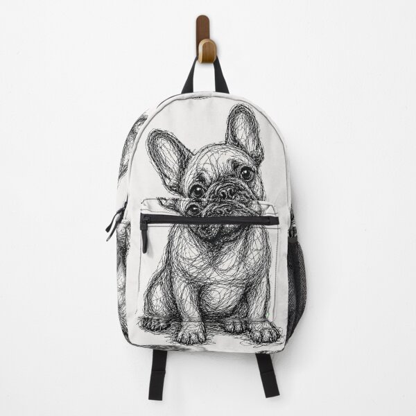Item preview, Scribble French Bulldog Sketch Minimalist Dog designed and sold by erozzz.