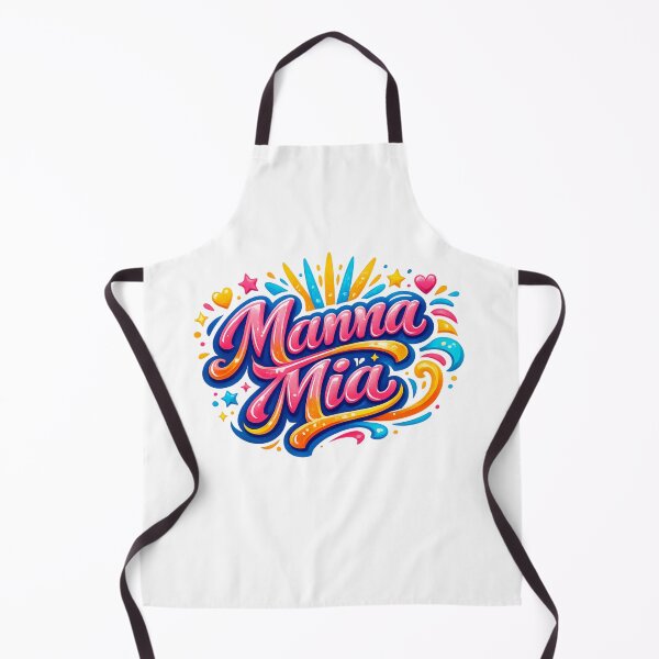 Item preview, Mamma Mia Vibrant Typography Design designed and sold by Newthingzy.