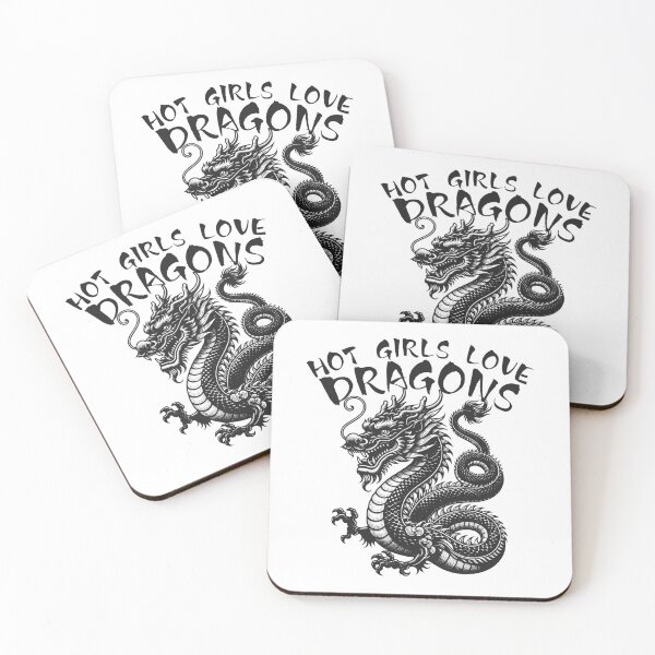 Item preview, Hot Girls Love Dragons designed and sold by UNK-Fatigues.