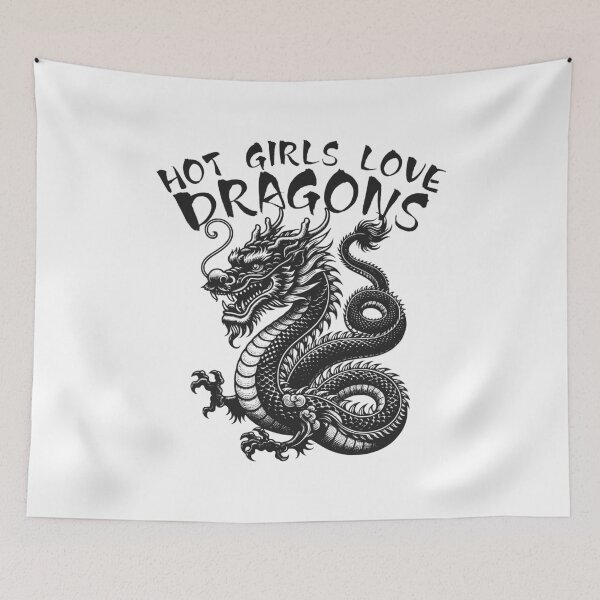 Item preview, Hot Girls Love Dragons designed and sold by UNK-Fatigues.