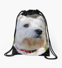 West Highland Terrier Drawstring Bag