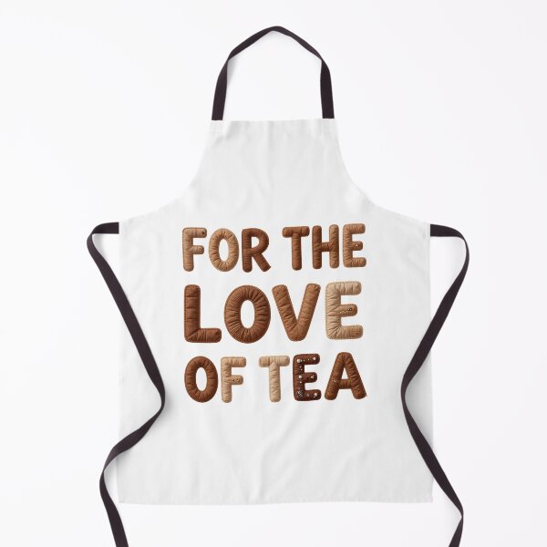 Item preview, FOR THE LOVE OF TEA - IN FAUX LETTERING designed and sold by AlexOBrienArt.