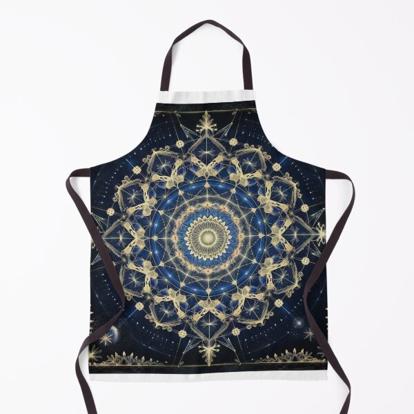 Item preview, Mandala Gold Stars Universe Mystical designed and sold by PixelDrift21.