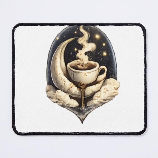 Item preview, Moon Coffee Dream Aesthetic • Celestial Coffee Cup Fantasy Design. designed and sold by arifali786.