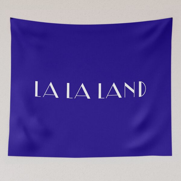 Item preview, La La Land Title White designed and sold by hesjustken.