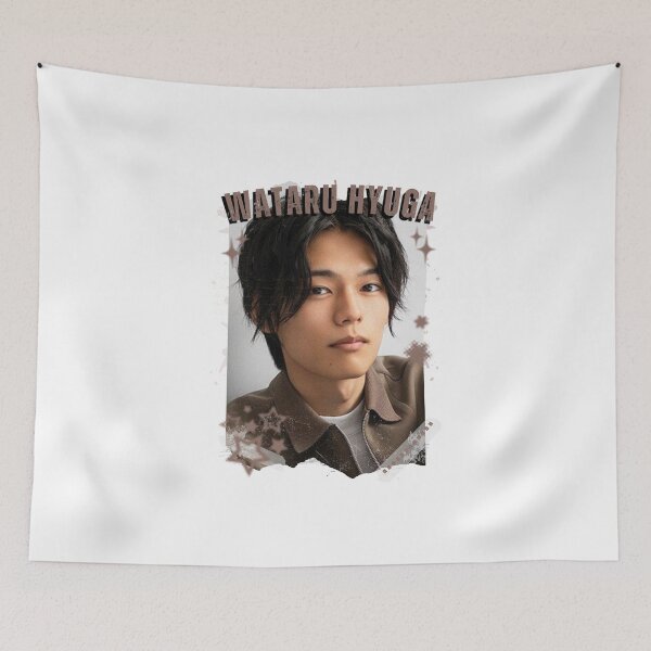 Item preview, Wataru Hyuga — 日向 亘（ひゅうが わたる) Japanese Actor Jdrama Japan Dorama Entertainment Collage Digital Art PortraitJapanese Drama Actor designed and sold by AJUNICE STUDIO.