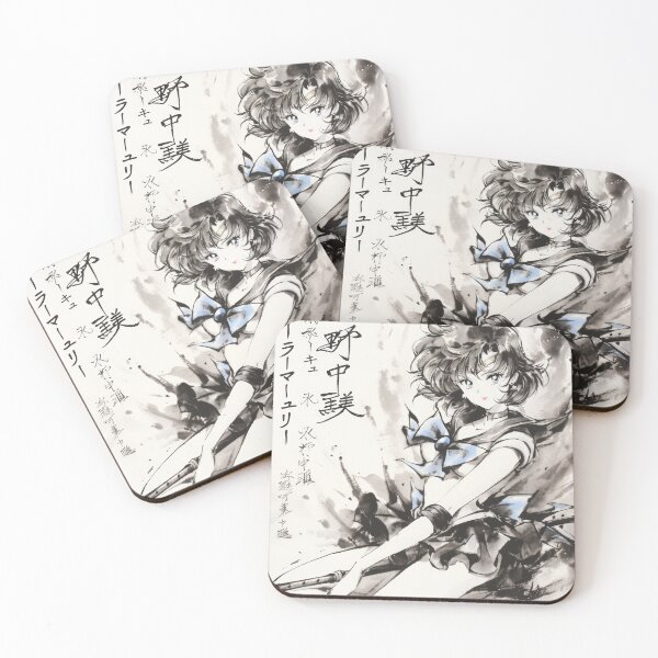 Item preview,  Sailor Mercury Elegant Sumi-e  designed and sold by AnimeArsenalPrints.