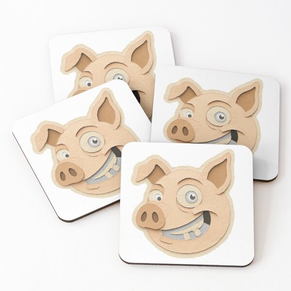 Item preview, The happiest piglet in the whole barn designed and sold by AdCoL.