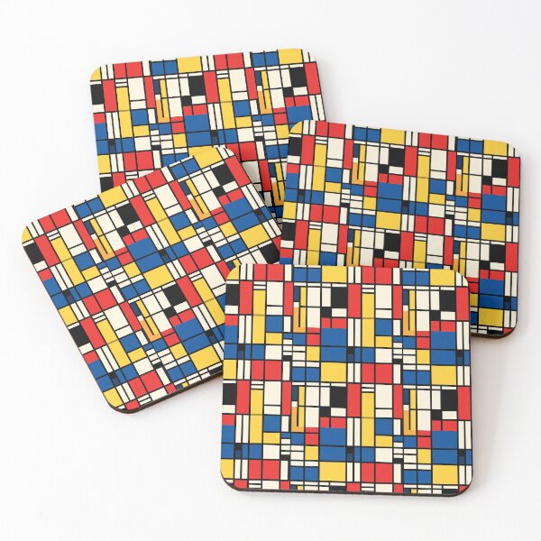 Item preview, Piet Mondrian inspired AI print designed and sold by cmjune93.