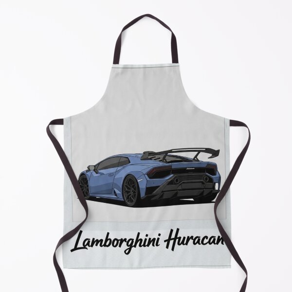Item preview, Lamborghini Huracan Blue Supercar Rear View Retro Polaroid Art designed and sold by Motorline44.