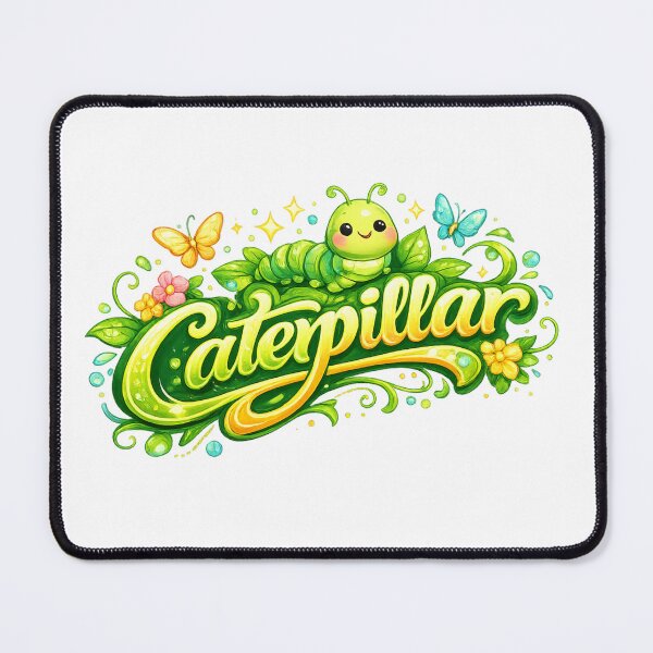 Item preview, Cute Caterpillar Garden Illustration designed and sold by Newthingzy.