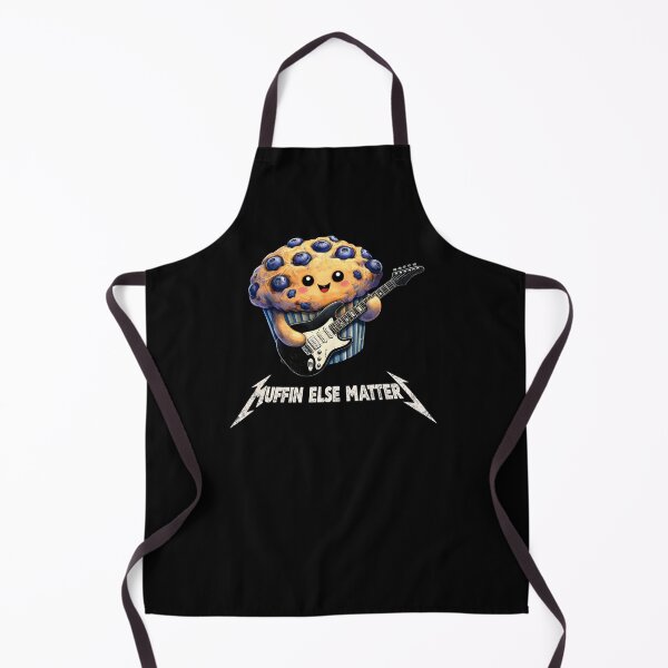 Item preview, Muffin Else Matters Heavy Metal Food Pun designed and sold by Fanverse Merchandise.
