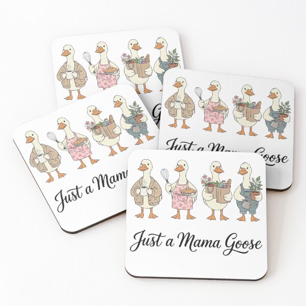 Item preview, Just A Mama Goose Funny Mom Life Cute Mother’s Day Art designed and sold by VGAfanatic.