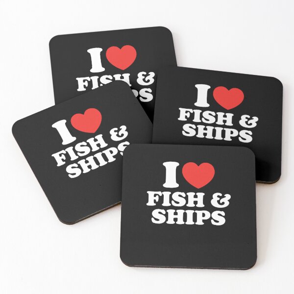 Item preview, I Love Fish & Chips designed and sold by shitpostee.