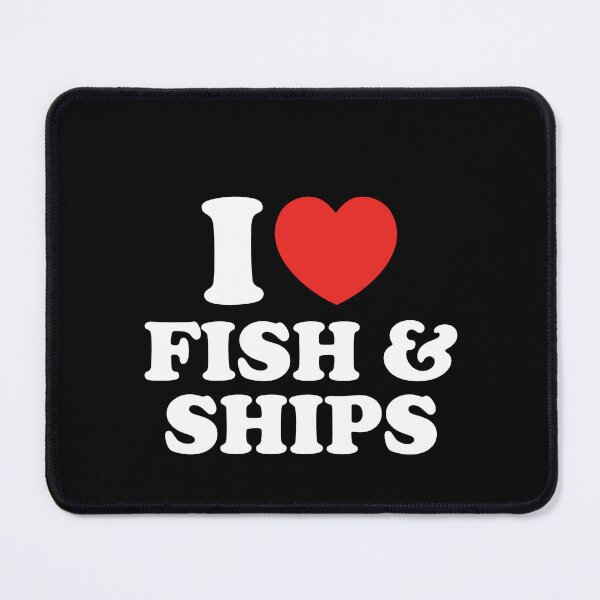 Item preview, I Love Fish & Chips designed and sold by shitpostee.