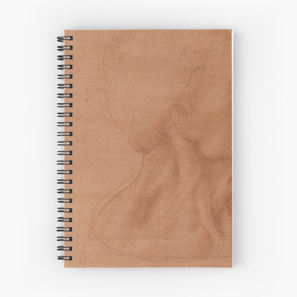 Item preview, The Head of Judas by Leonardo da Vinci High Renaissance Drawing Print designed and sold by artofuniverse.