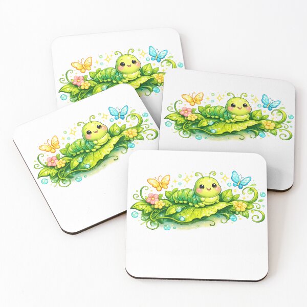Item preview, Cute Caterpillar Garden designed and sold by Newthingzy.