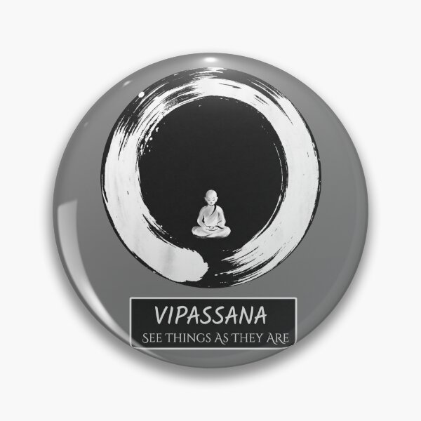 Item preview, Vipassana – See Things As They Are | Mindfulness Zen Truth & Clarity Design designed and sold by ArtsyExplorer.