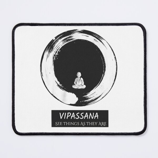 Item preview, Vipassana – See Things As They Are | Mindfulness Zen Truth & Clarity Design designed and sold by ArtsyExplorer.