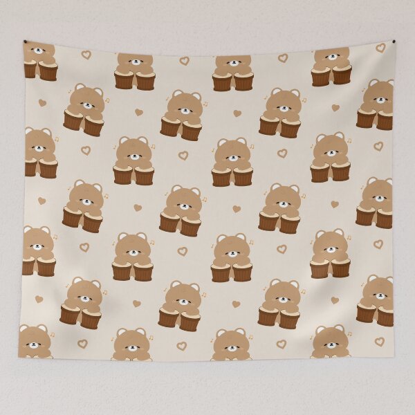 Item preview, Brown Bear Bongo designed and sold by theladyernestember.