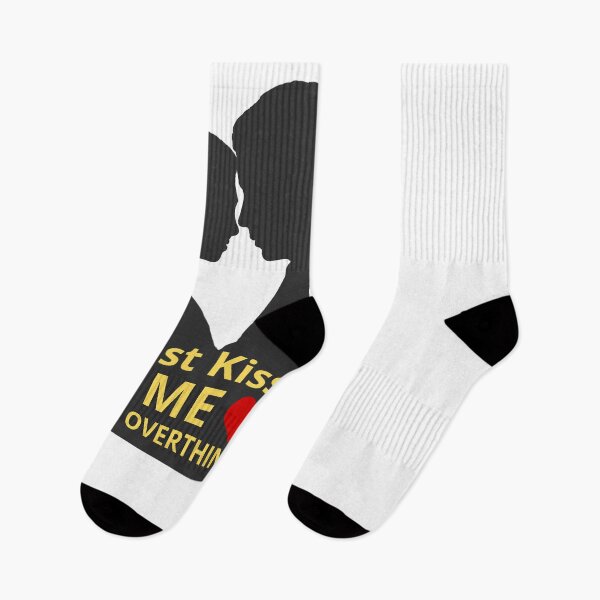 Item preview, Just kiss me  don't overthink it designed and sold by Raxid2022.