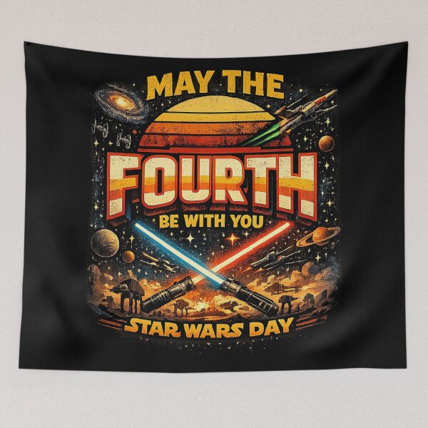 Item preview, MAY THE FOURTH BE WITH YOU STAR WARS DAY designed and sold by jamesslat.