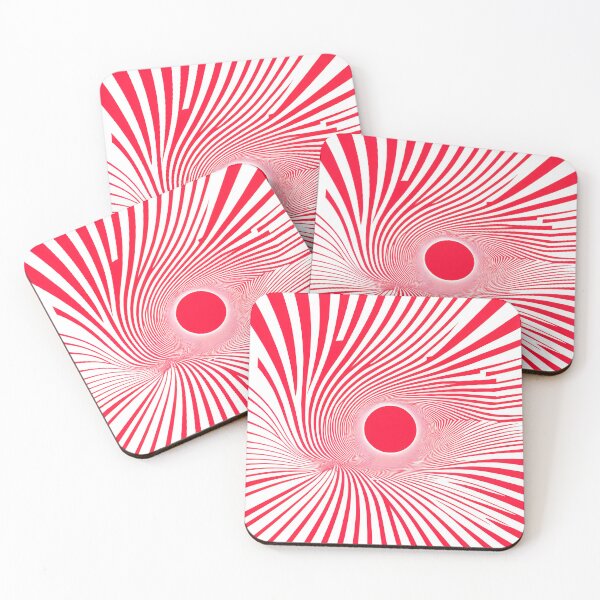 Item preview, Doppler effect. Red spiral. Halfotne effect designed and sold by ArtEventET.