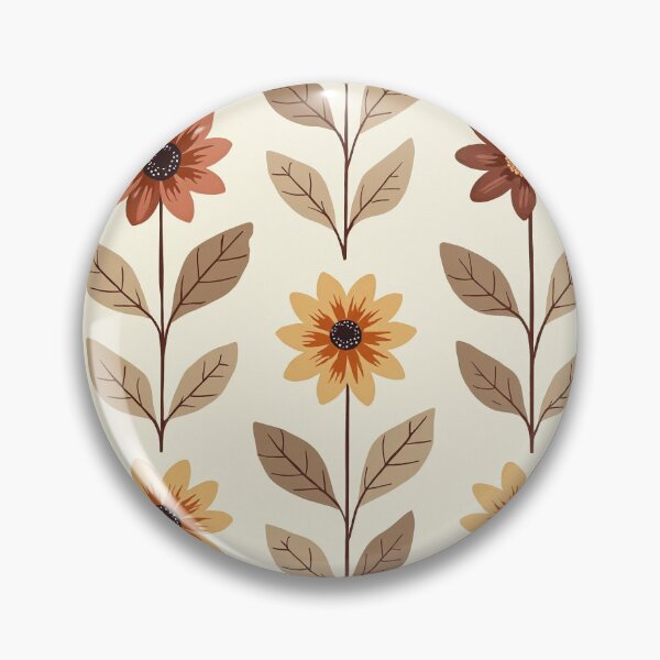 Item preview, Boho Floral Seamless Pattern Neutral designed and sold by mittie101.