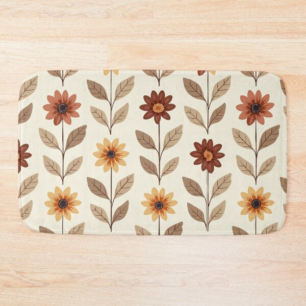 Item preview, Boho Floral Seamless Pattern Neutral designed and sold by mittie101.