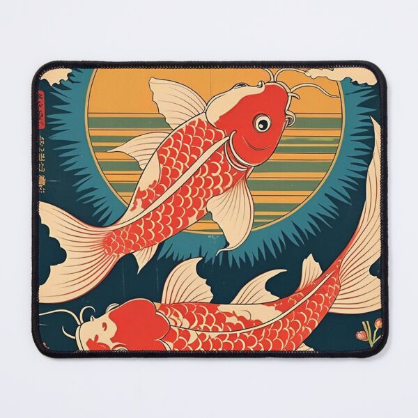 Artikelvorschau, Koifisch entworfen und verkauft von PRINTATSTUDIO.