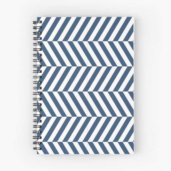 Item preview, White And Denim Herringbone Pattern designed and sold by pattern-archive.