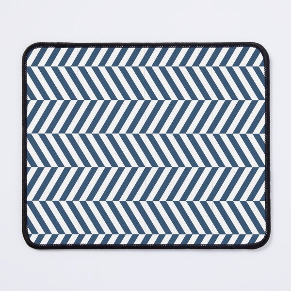 Item preview, White And Denim Herringbone Pattern designed and sold by pattern-archive.