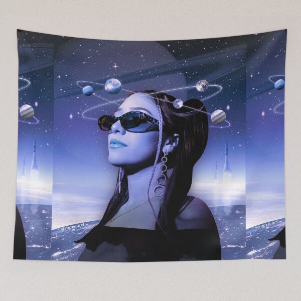 Item preview, Worlds around. Blue designed and sold by mgro-art.