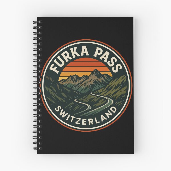 Item preview, Furka Pass Switzerland Alpst Retro Vintage Travel designed and sold by TomFrontierArt.