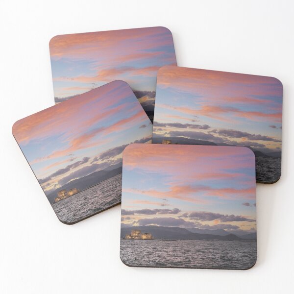Item preview, Sunset Over Nafplio Greece Harbor designed and sold by PhotoArt by Joan Carroll.