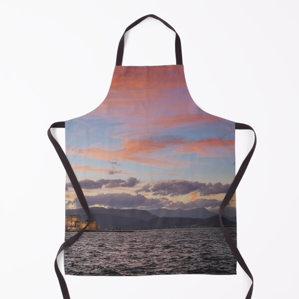 Item preview, Sunset Over Nafplio Greece Harbor designed and sold by PhotoArt by Joan Carroll.