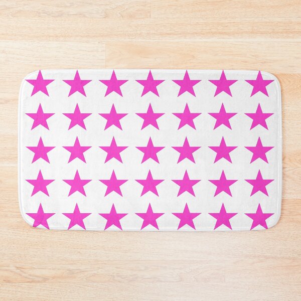 Item preview, Medium HOT PINK and WHITE STARS  designed and sold by RachelMacht.