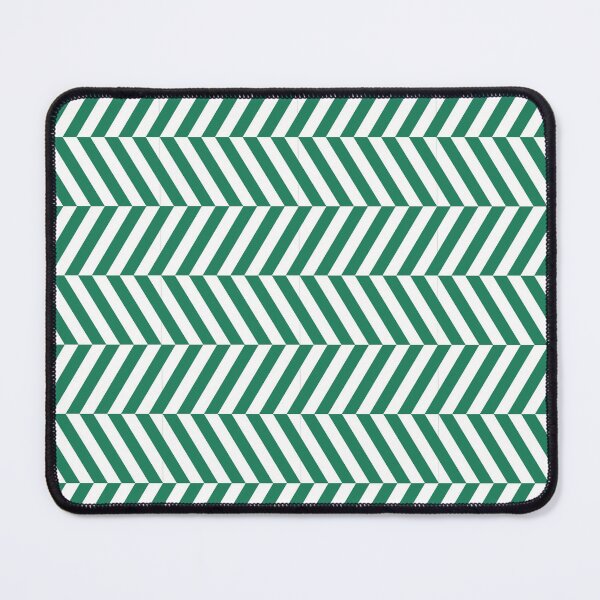 Item preview, White And Green Herringbone Pattern designed and sold by pattern-archive.