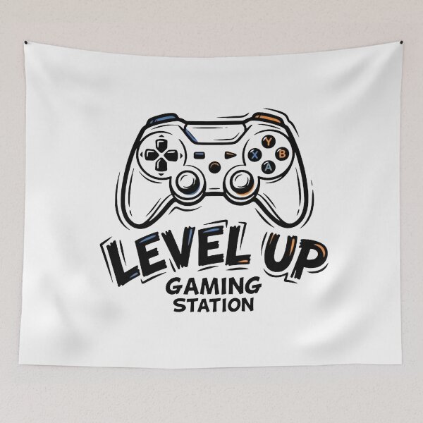 Item preview, Video game controller with gamer phrase designed and sold by Gamershop22025.