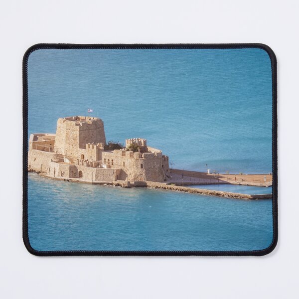 Item preview, Bourtzi Fortress Nafplio Greece designed and sold by PhotoArt by Joan Carroll.
